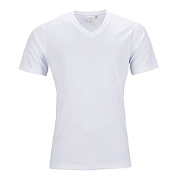 JAMES & NICHOLSON Damen Funktions T-Shirt Active, weiß, XS