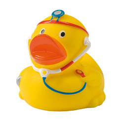 Schnabels® Bade-Ente Doktor, gelb