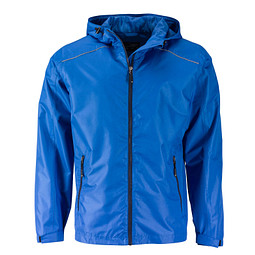 JAMES & NICHOLSON Herren Regenjacke Basic, Herren, blau, XXL