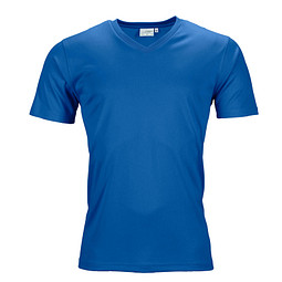 JAMES & NICHOLSON Herren Funktions T-Shirt Active, blau, L