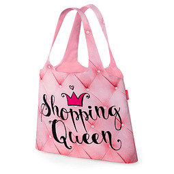 Faltbare Einkaufstasche Tasche für Dich, Shopping Queen