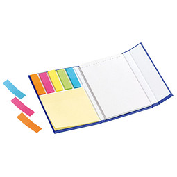 Haftnotiz-Buch Colour, blau