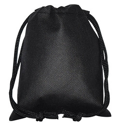 Non-Woven Beutel, klein, Schwarz