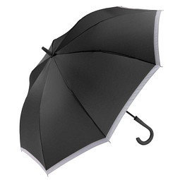 Reflektor-Stockschirm Safety, schwarz
