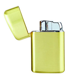 Metall-Feuerzeug Jet Flame Falcon, Gold