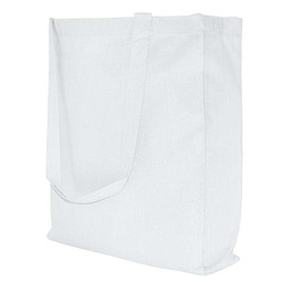 Baumwoll-Shopper Einkaufstasche, weiß