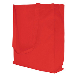 Baumwoll-Shopper Einkaufstasche, rot
