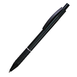 PENKO® Metall-Kugelschreiber Mallorca, blaue Mine, schwarz