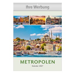 Bildkalender Metropolen 2026 (ehemals Europa)