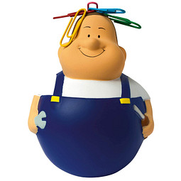 Herr Bert® Wackelfigur Schrauber Bert, blau