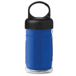 Erfrischungs-Handtuch in der Flasche, Königsblau