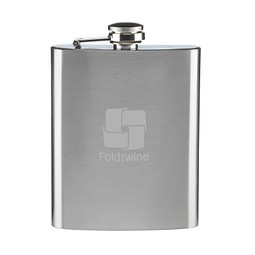 Flachmann Hunter, 200 ml, silber