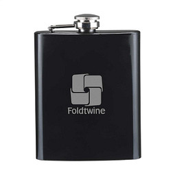 Flachmann Hunter, 200 ml, schwarz