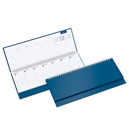 Werbe-Set: 50 Querkalender Alpha 2026, dunkelblau, inkl. Druck