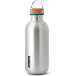 Black+Blum Stahl-Wasserflasche 600ml, turkis