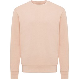 Iqoniq Etosha Lightweight Sweater aus recycelter Baumwolle, peach nectar, XXXL