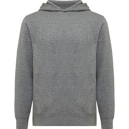 Iqoniq Yengo Hoodie mit Seitentaschen, light heather anthracite, L