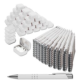 Werbe-Sparset Give-away, 150-tlg., inkl. Druck, weiß