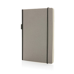 A5 Deluxe Hardcover Notizbuch, grau