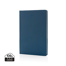 A5 Impact Steinpaper Hardcover Notizbuch, blau