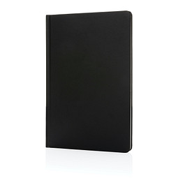 A5 Impact Steinpaper Hardcover Notizbuch, schwarz
