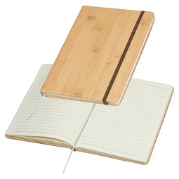 A5 Notizbuch in Holzoptik , beige