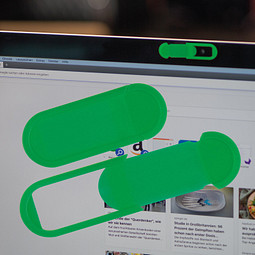 Abdeckung für die Webcam Computer/Laptop, grün
