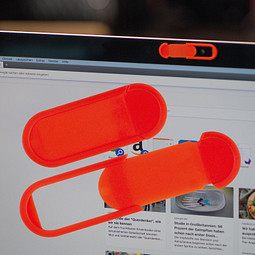 Abdeckung für die Webcam Computer/Laptop, rot