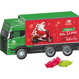 Adventskalender LKW, Ritter SPORT Schokowürfel, inkl. Druck