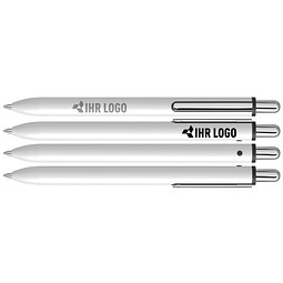 uma® Metall-Kugelschreiber AERO, weiss
