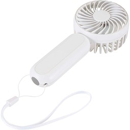 Aervia Tragbarer Ventilator aus recyceltem Kunststoff, weiss
