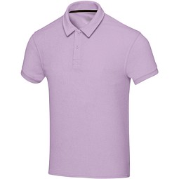 Akoya Poloshirt aus GRS-recyceltem Frottee Unisex, fliederfarben, XL