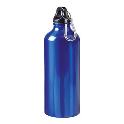 Aluminiumflasche Sporty, 600 ml, blau