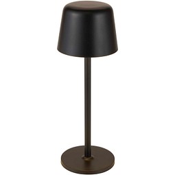 Alya Wiederaufladbare dimmbare Tischlampe mit 3 Lichtmodi, schwarz