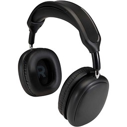Alzir Over-Ear Wireless Bluetooth® Headset aus recyceltem Kunststoff, schwarz