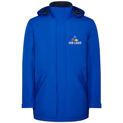 America wattierter Parka für Herren, royalblau, 3XL