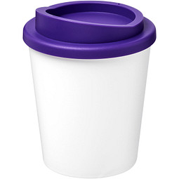 Americano Espresso Isolierbecher, 250 ml, weiss,lila