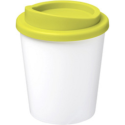Americano Espresso Isolierbecher, 250 ml, weiss,limone