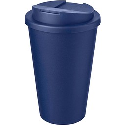 Americano® POP 350 ml isolierter Trinkbecher mit auslaufsicherem Deckel, blau