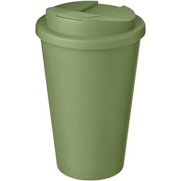 Americano® POP 350 ml isolierter Trinkbecher mit auslaufsicherem Deckel, heather grün