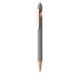 PENKO® Metall-Touch-Kugelschreiber Anacapa-Rosé, grau