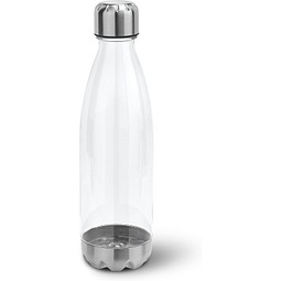 ANCER. Sportflasche aus AS und Edelstahl 700 ml, Transparent