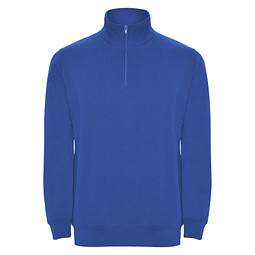 Aneto Pullover mit Viertelreißverschluss, Royal, L