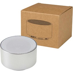 Ankaa 3 W Bluetooth® Lautsprecher aus recyceltem Aluminium, silber