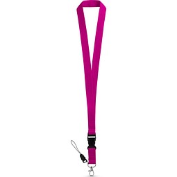 ANQUETIL. Lanyard aus Polyester, Violett