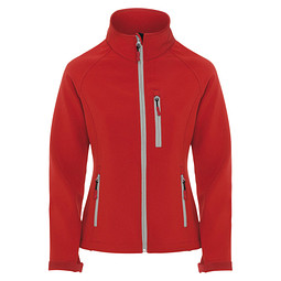 Antartida Softshelljacke für Damen, rot, M