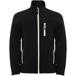 Antartida Softshelljacke für Kinder, schwarz, 4