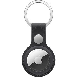 Apple AirTag Schlüsselanhänger aus Feingewebe, schwarz