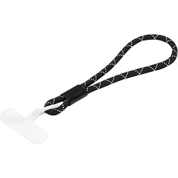 Arich Smartphone Armband aus recyceltem Kunststoff, schwarz