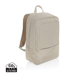 Armond AWARE™ RPET 15.6 Zoll Basic Laptop-Rucksack, beige